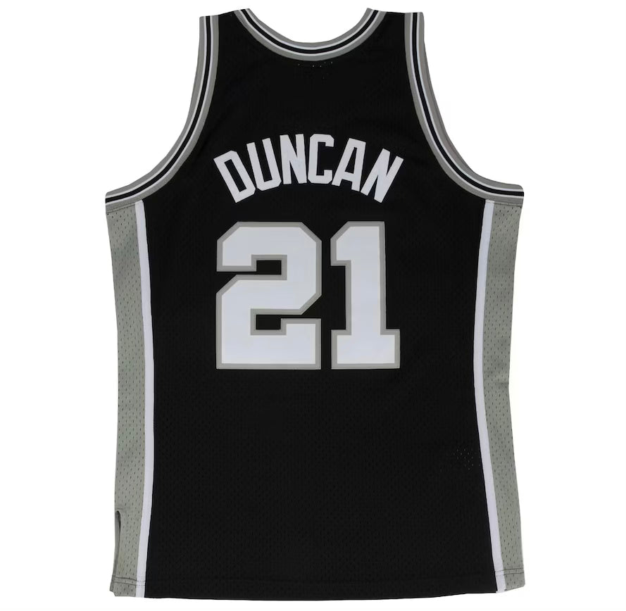 MAILLOT TIM DUNCAN SPURS VINTAGE