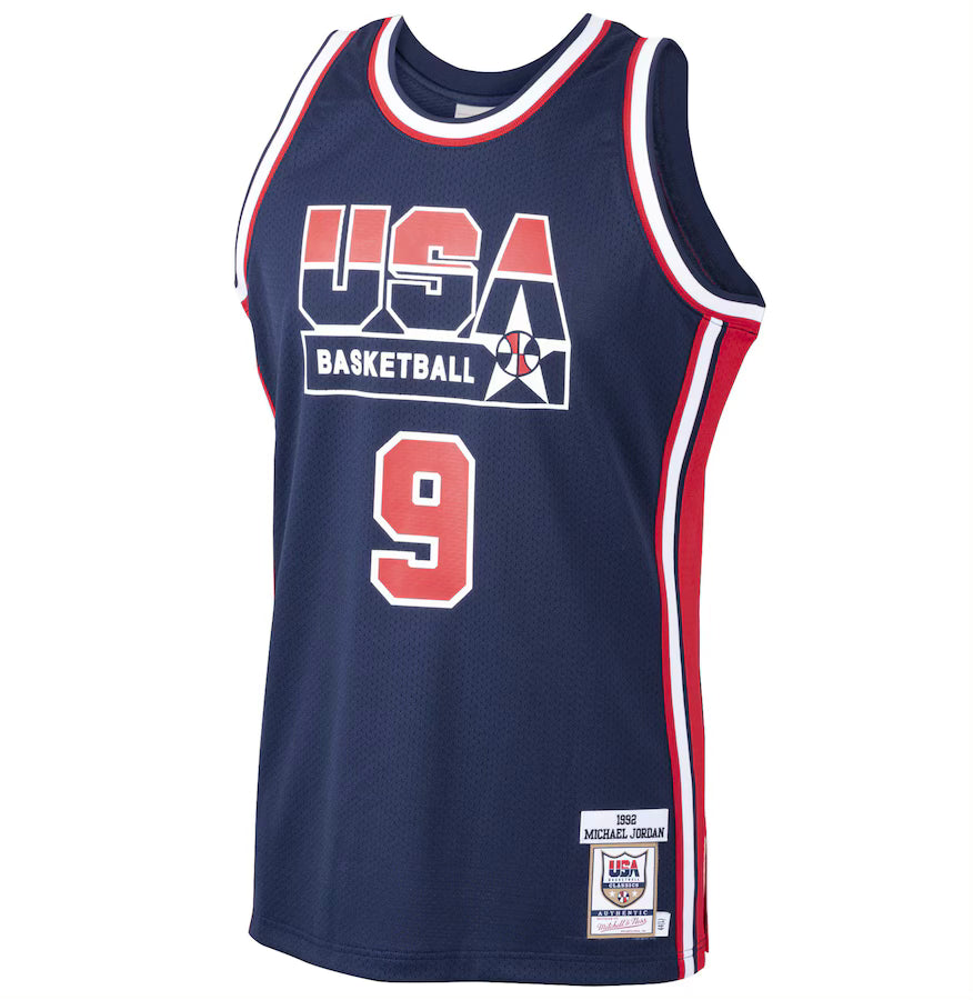 Michael Jordan Marine USA Basketball Domicile 1992 Dream Team