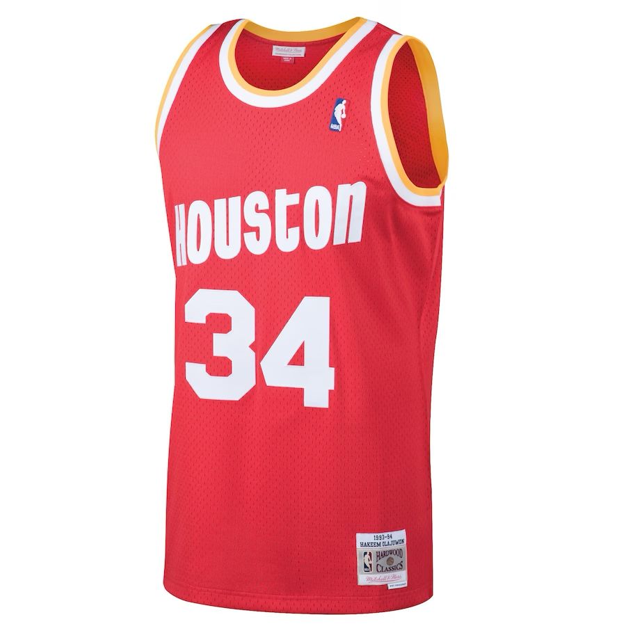 MAILLOT HAKEEM OLAJUWON HOUSTON ROCKETS VINTAGE