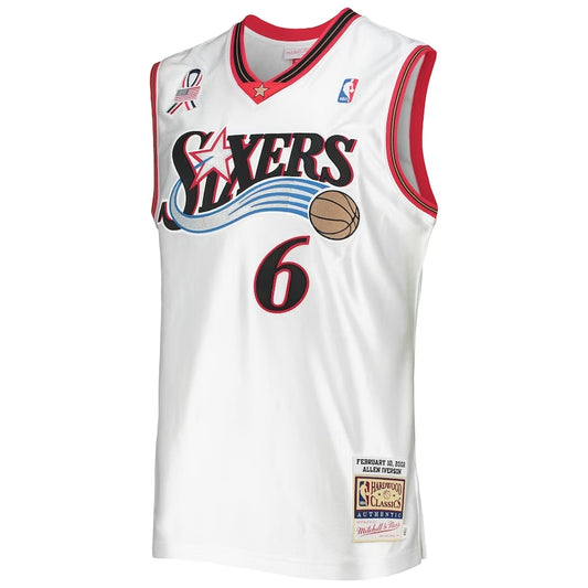 MAILLOT ALLEN IVERSON PHILADELPHIA 76ERS VINTAGE