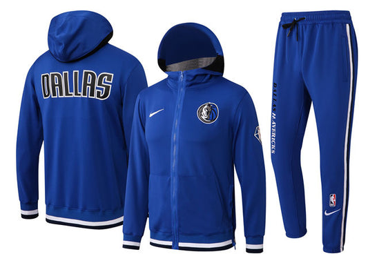 ENSEMBLE DALLAS MAVERICKS (SURVÊTEMENT VESTE À CAPUCHE + PANTALON JOGGING)