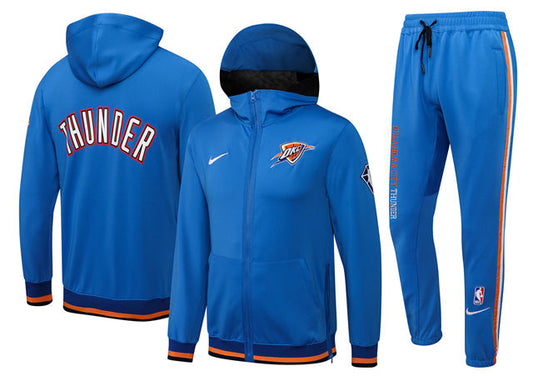 ENSEMBLE OKLAHOMA THUNDER (SURVÊTEMENT VESTE À CAPUCHE + PANTALON JOGGING)