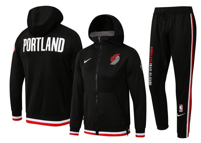 ENSEMBLE PORTLAND TRAIL BLAZERS (SURVÊTEMENT VESTE À CAPUCHE + PANTALON JOGGING)