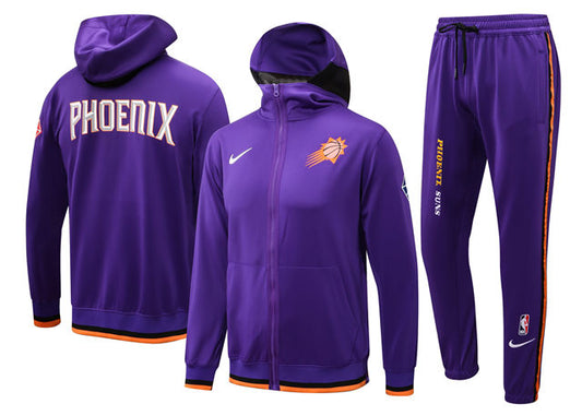 ENSEMBLE PHOENIX SUNS (SURVÊTEMENT VESTE À CAPUCHE + PANTALON JOGGING)