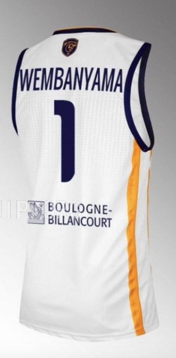 MAILLOT METS92 (METROPOLITANS 92) – BOULOGNE-LEVALLOIS – DOMICILE – 2022/2023