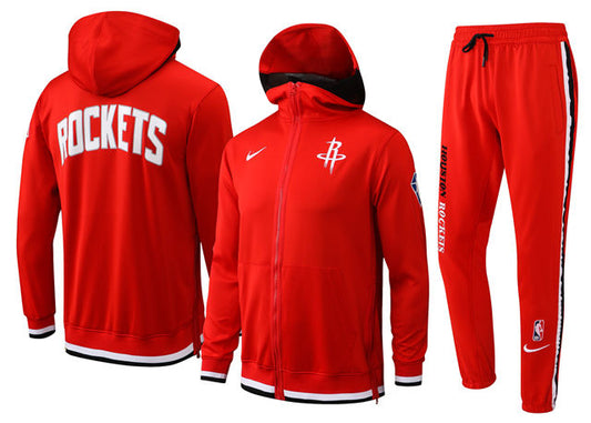 ENSEMBLE NBA HOUSTON ROCKETS (SURVÊTEMENT VESTE À CAPUCHE + PANTALON JOGGING)