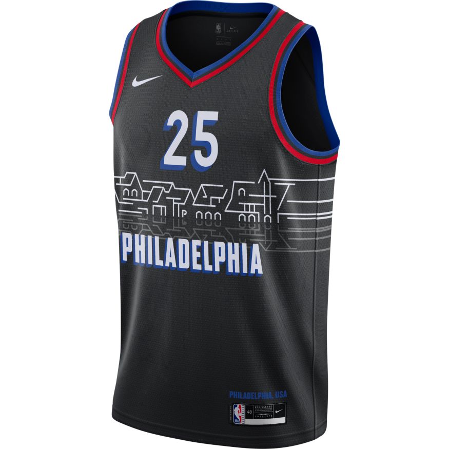 MAILLOT PHILADELPHIA 76ERS (SIXERS) - CITY EDITION 2021